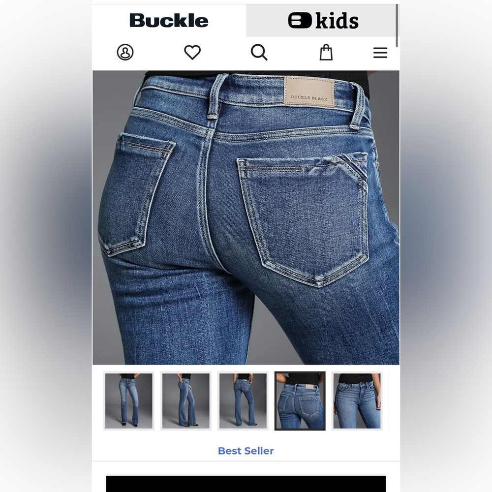 Buckle Black midrise bootcut style #53 | 25x32 - Picture 8 of 12
